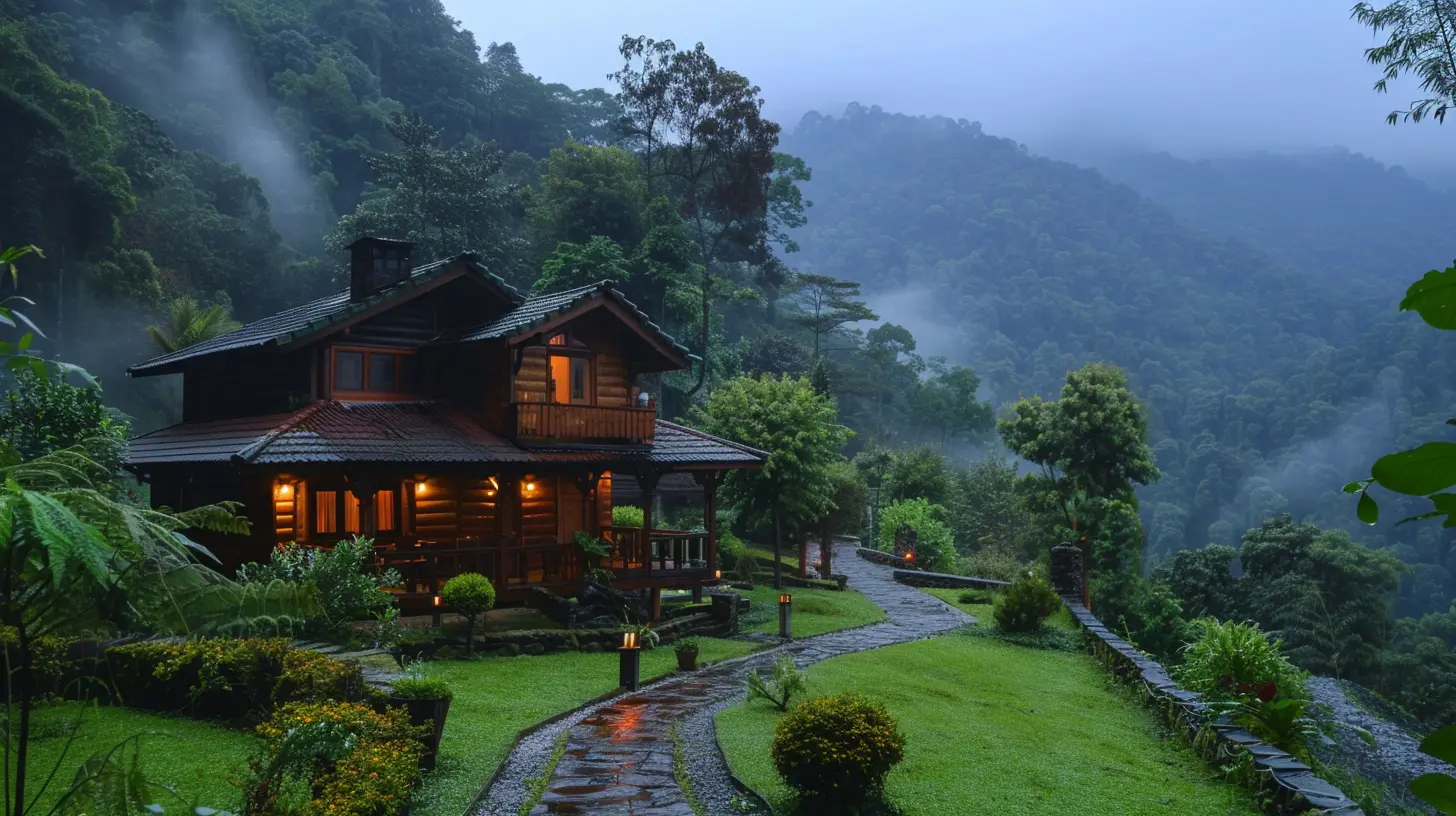 A Serene Escape: Inside the Tranquil Green Valley Retreat