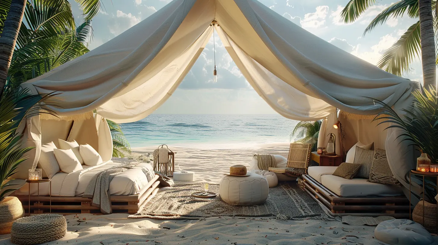 Beachfront Glamping: Luxurious Camping by the Coast