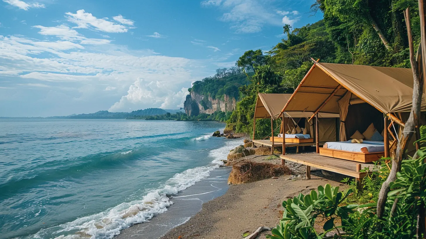 Beachfront Glamping: Luxurious Camping by the Coast