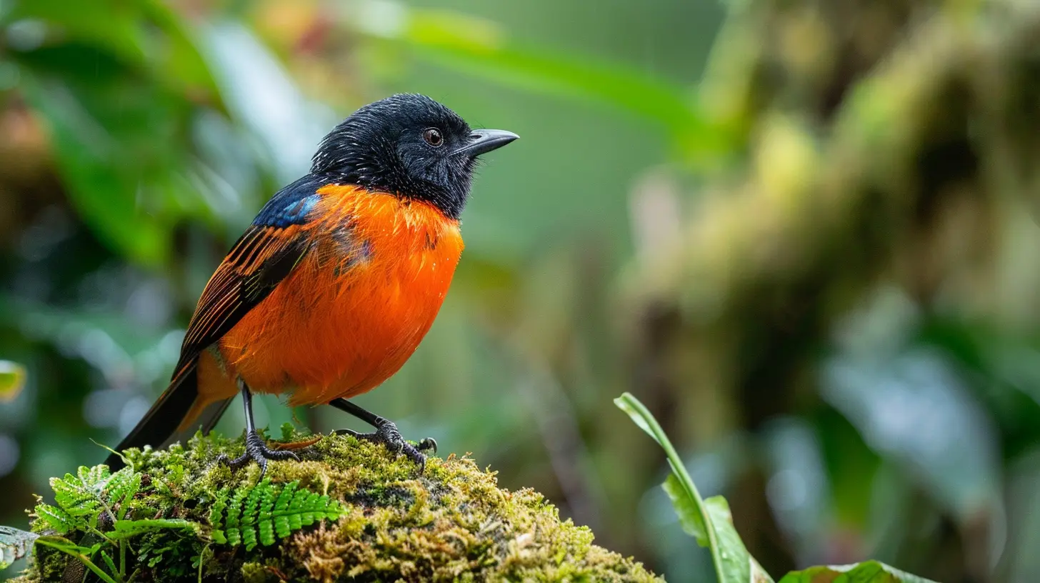 Birdwatching in the Cloud Forests of Ecuador