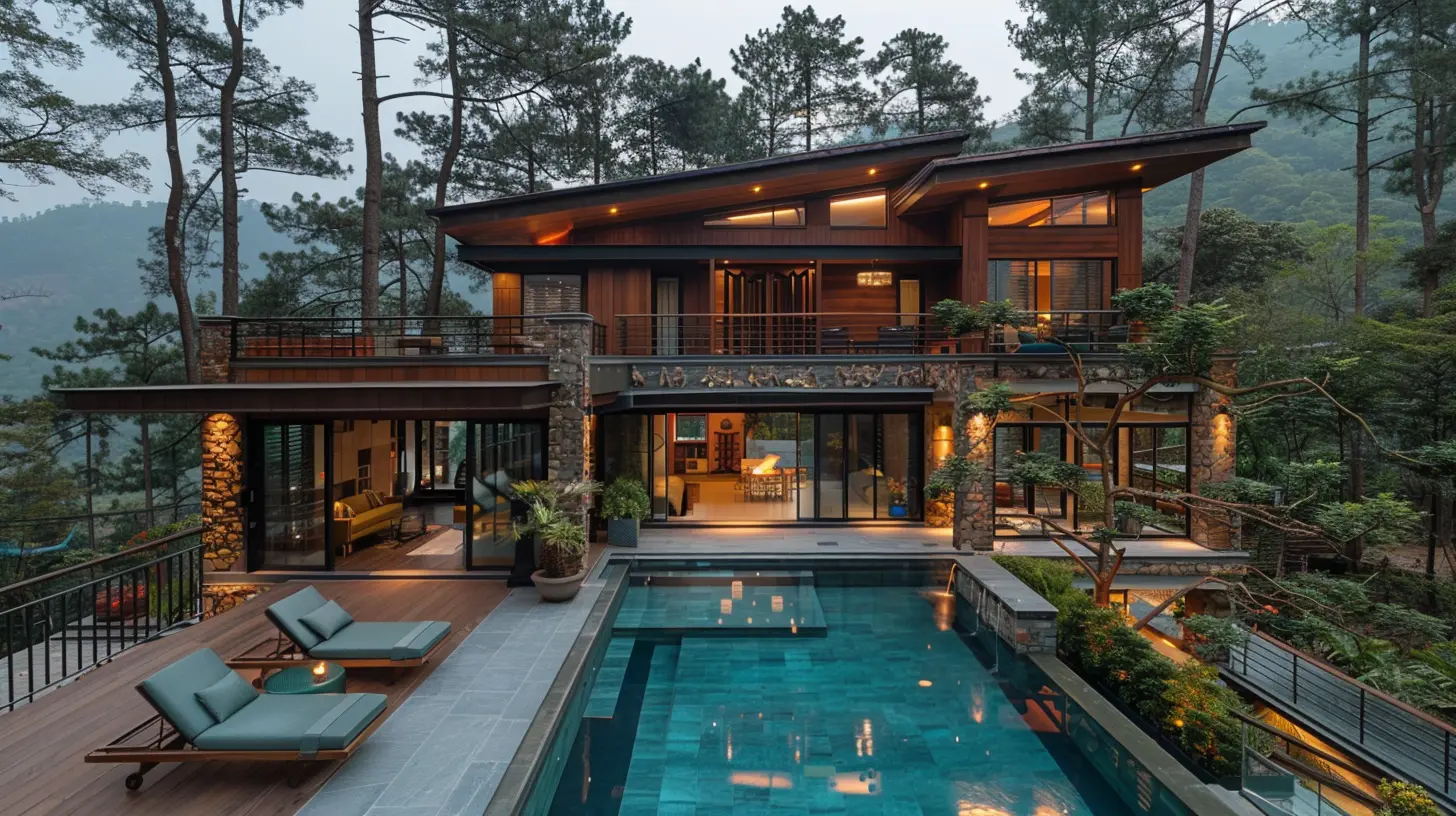Boutique Luxury Among the Pines: Inside Evergreen Retreat