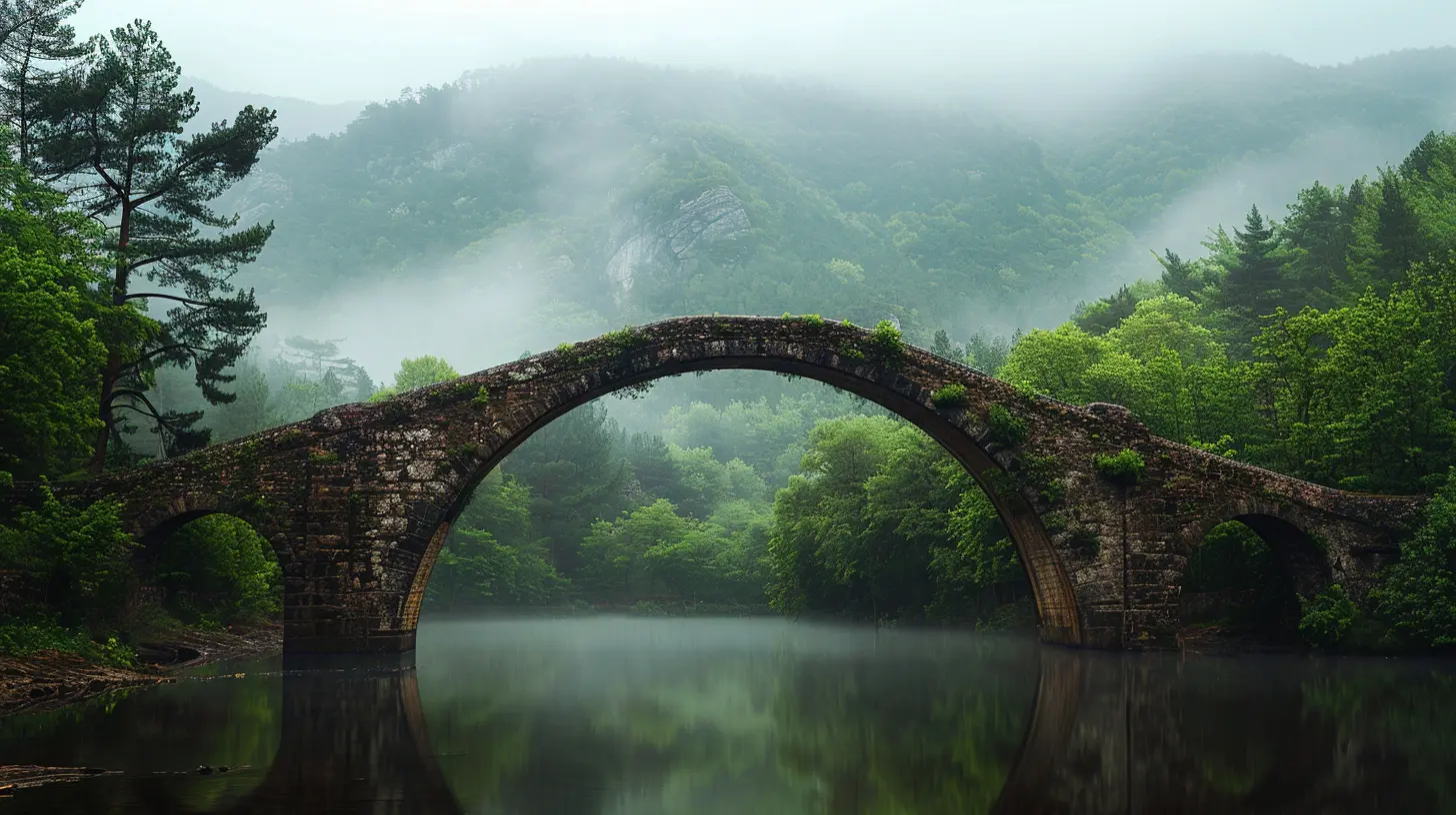 Forgotten Bridges and Architecture from a Bygone Era