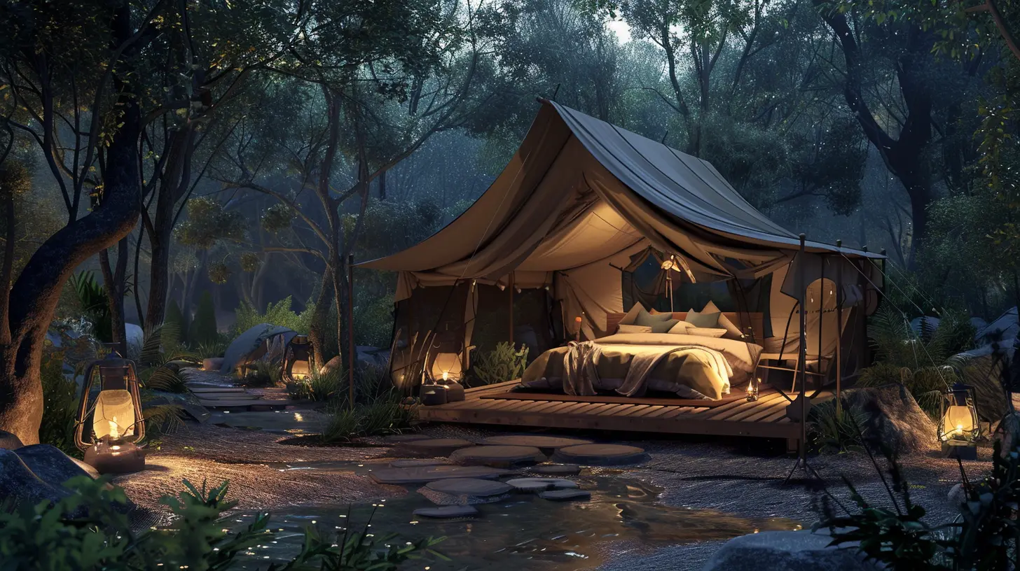 Gadgets for the Ultimate Glamping Experience