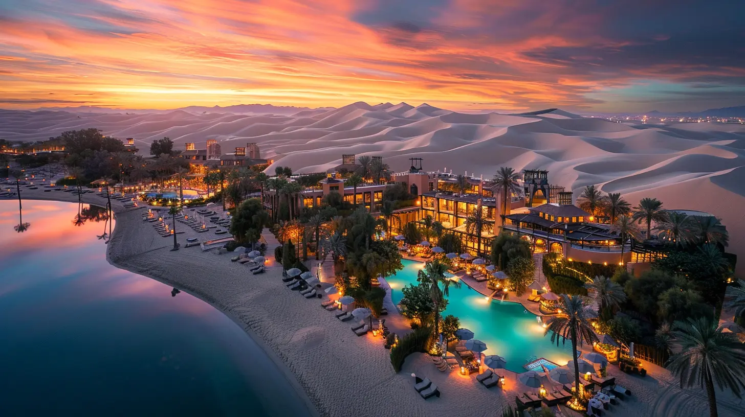 How the Mirage Dunes Resort Perfects Desert Luxury