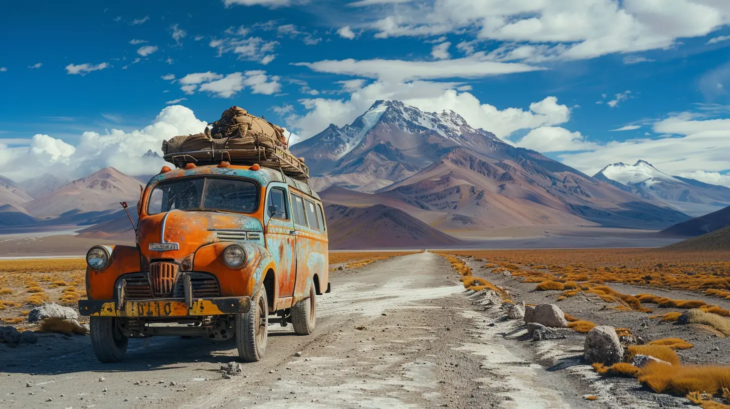 Journey Across the Salt Flats of Uyuni, Bolivia