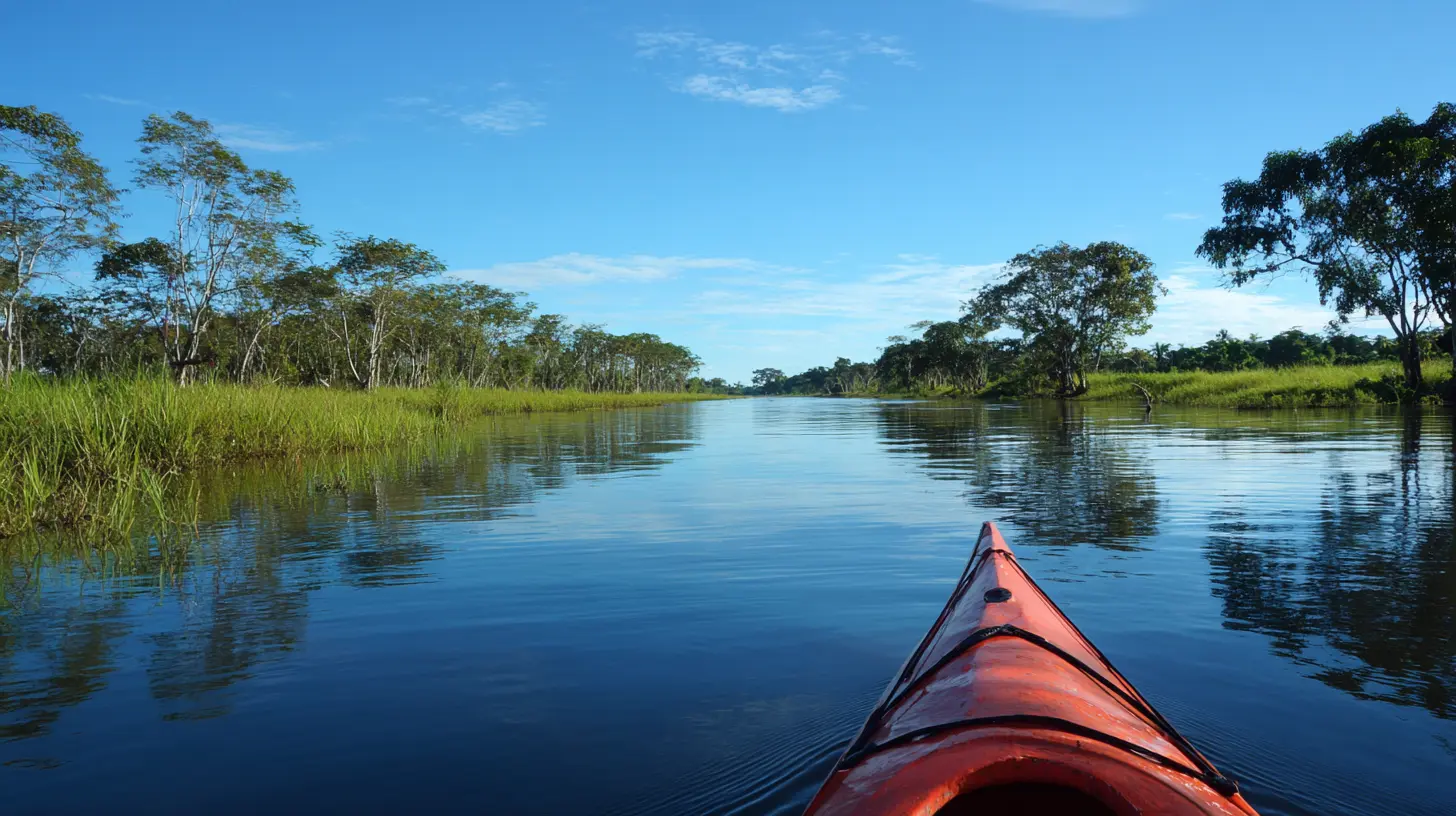Kayaking Through Brazil’s Pantanal Wetlands