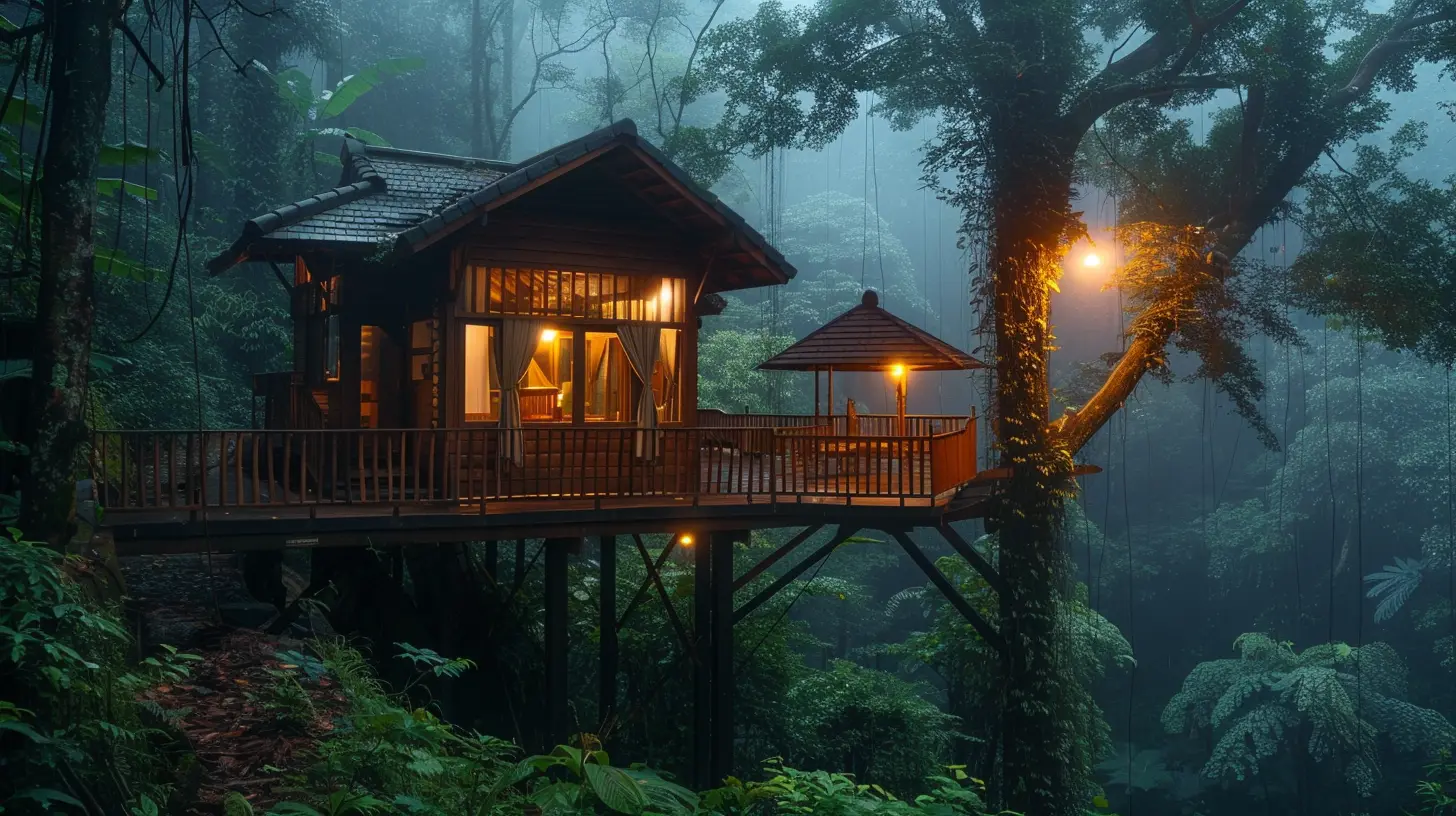 Sleep in a Treehouse Deep in an Untouched Forest
