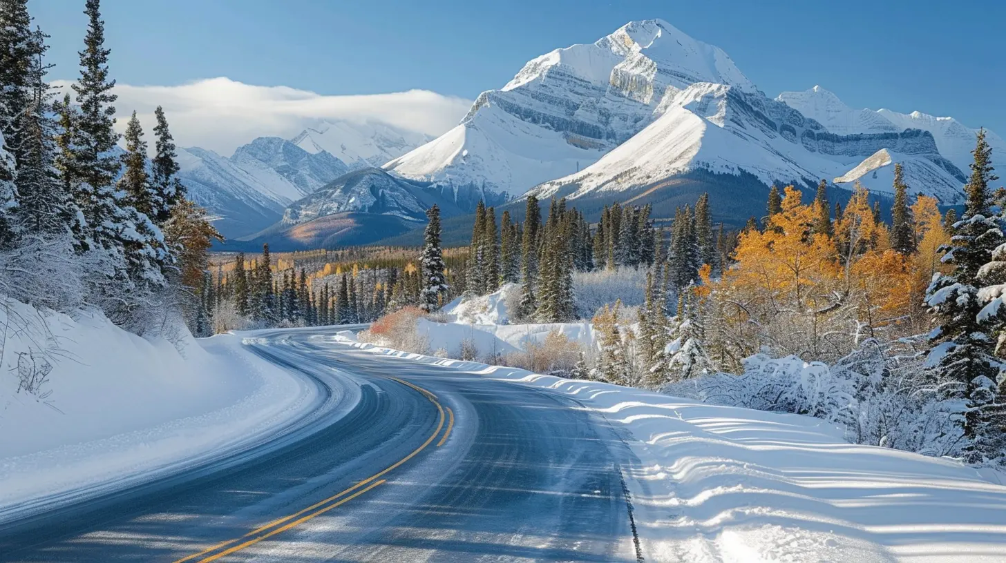 Snow-Capped Peaks and Serpentine Roads: Winter Wonderland Road Trips