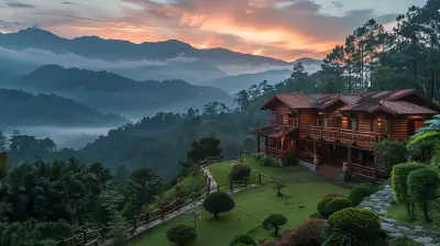 A Serene Escape: Inside the Tranquil Green Valley Retreat