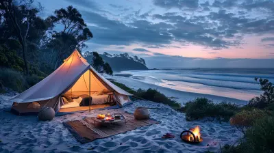 Beachfront Glamping: Luxurious Camping by the Coast