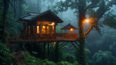 Sleep in a Treehouse Deep in an Untouched Forest