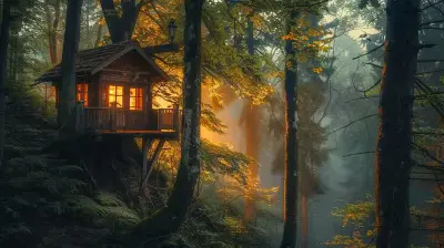 Sleep in a Treehouse Deep in an Untouched Forest