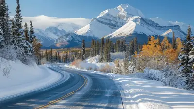 Snow-Capped Peaks and Serpentine Roads: Winter Wonderland Road Trips