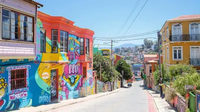 The Vibrant Street Art Of Valparaiso Chile